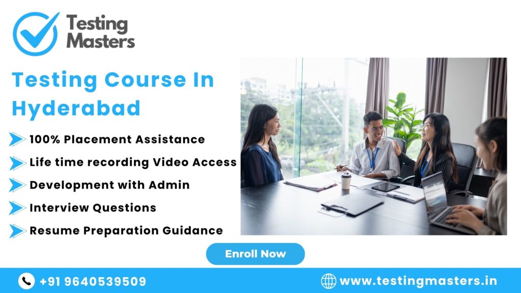 Testing Course In Hyderabad